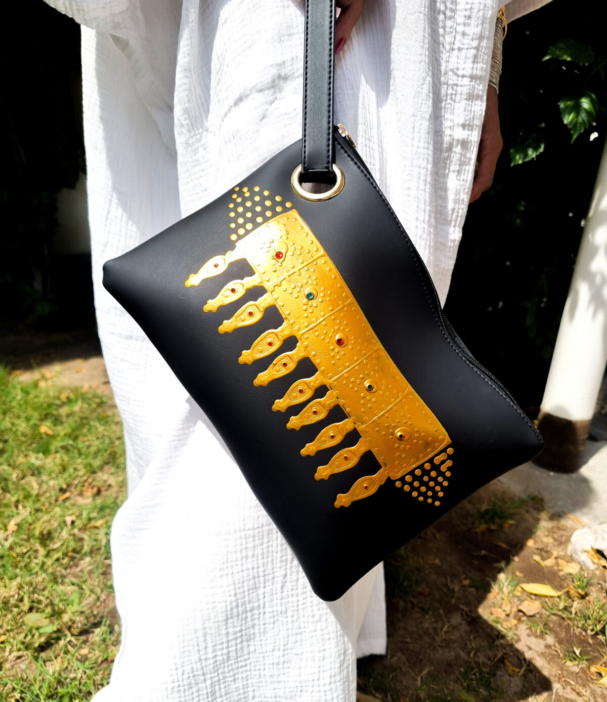 Rectangular Leather Bag 2 - Image 1