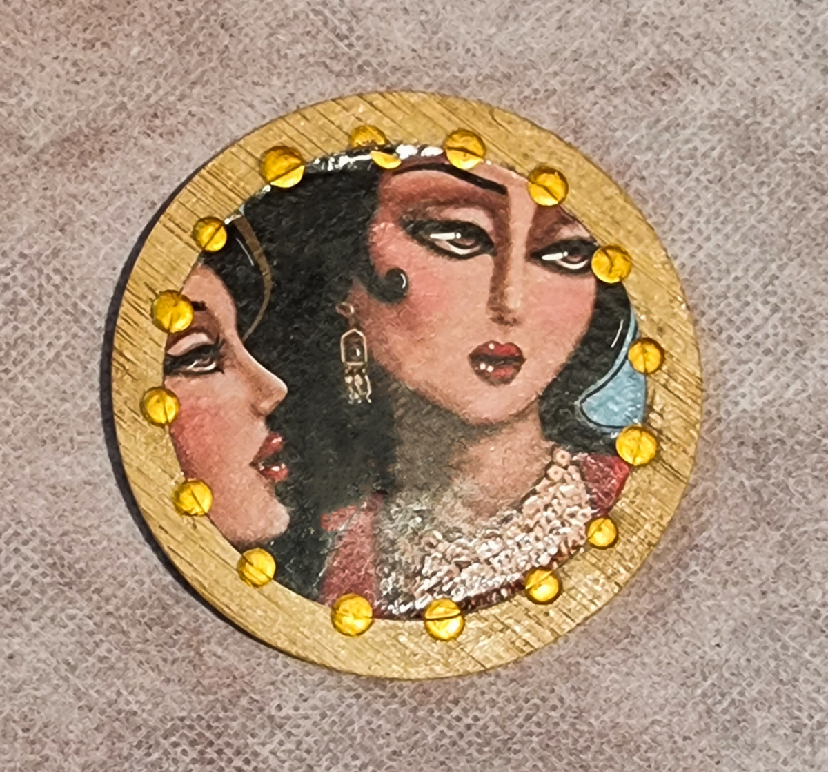 Wooden Mirror 4 - Image 1