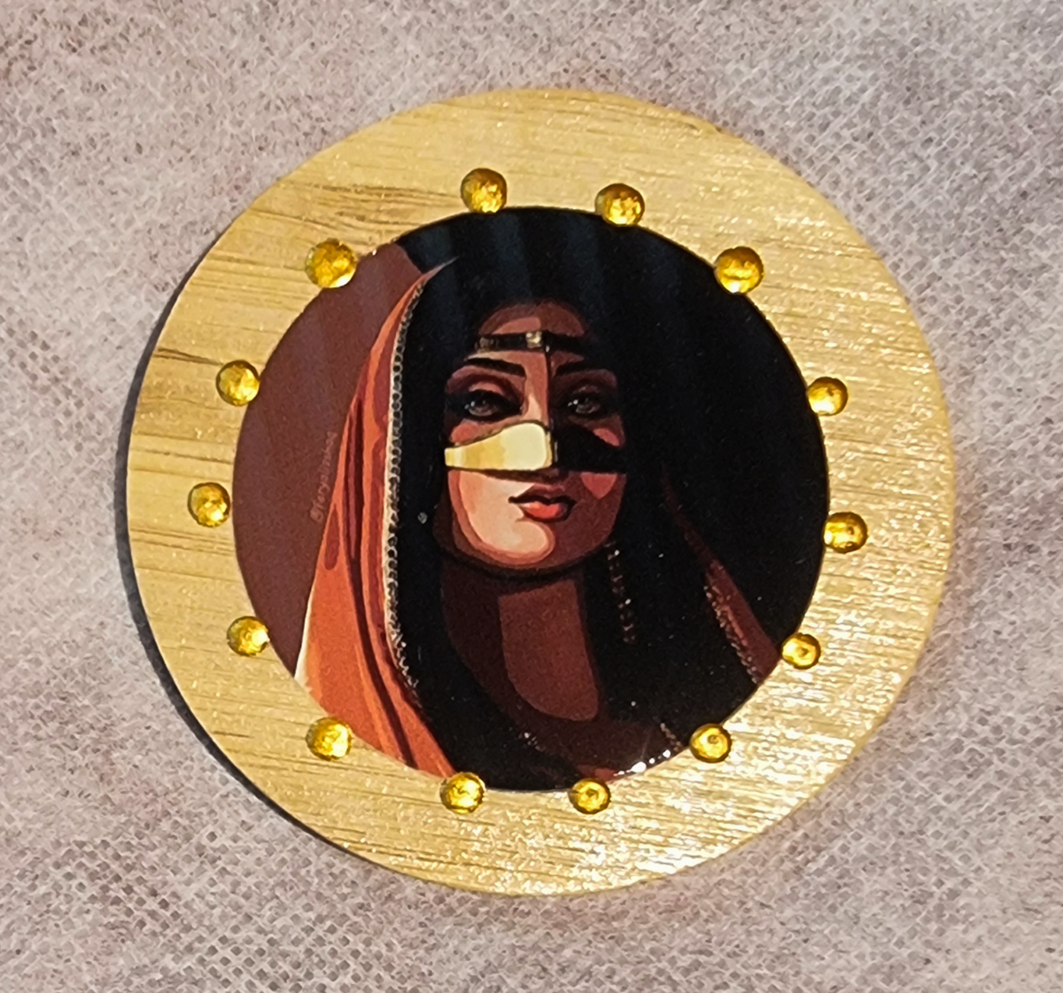 Wooden Mirror 5 - Image 1