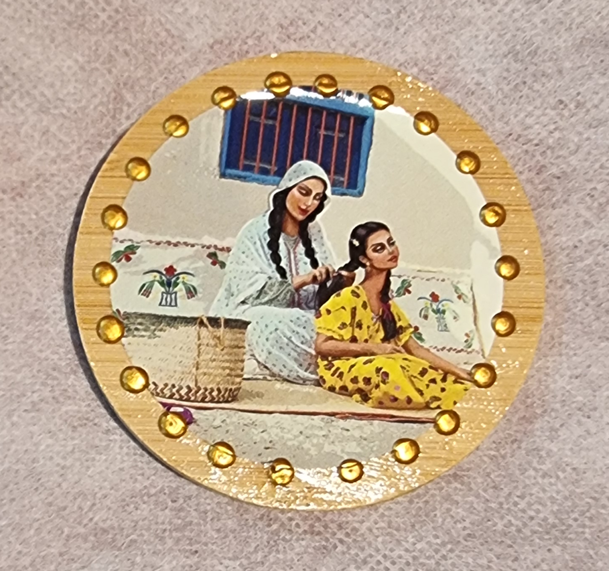 Wooden Mirror 10 - Image 1